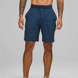 lululemon mens t.h.e. short linerless 9’’ Iron blue true navy
